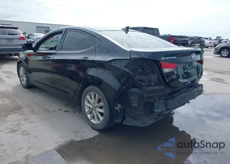 2014 Hyundai Elantra Se z USA, uszkodzony, nr VIN KMHDH4AE0EU179731